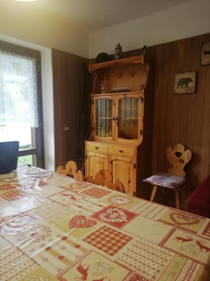 Casamau Trilo Daire Campitello di Fassa Dış mekan fotoğraf