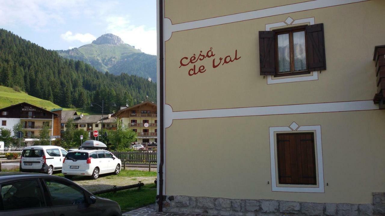 Casamau Trilo Daire Campitello di Fassa Dış mekan fotoğraf