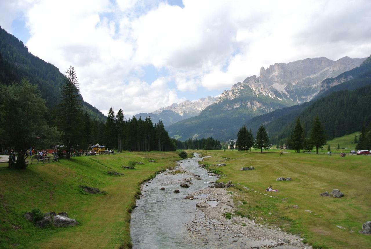 Casamau Trilo Daire Campitello di Fassa Dış mekan fotoğraf